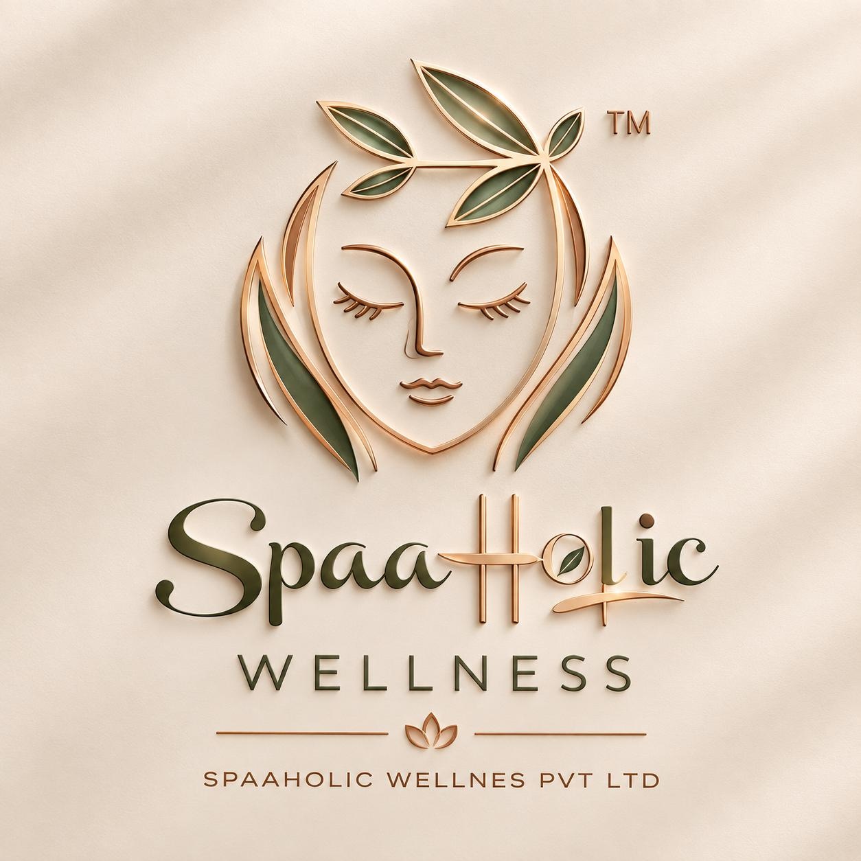 SPAAHOLIC WELLNESS official logo